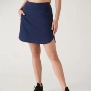 Athleta Dark Blue Mini Skirt